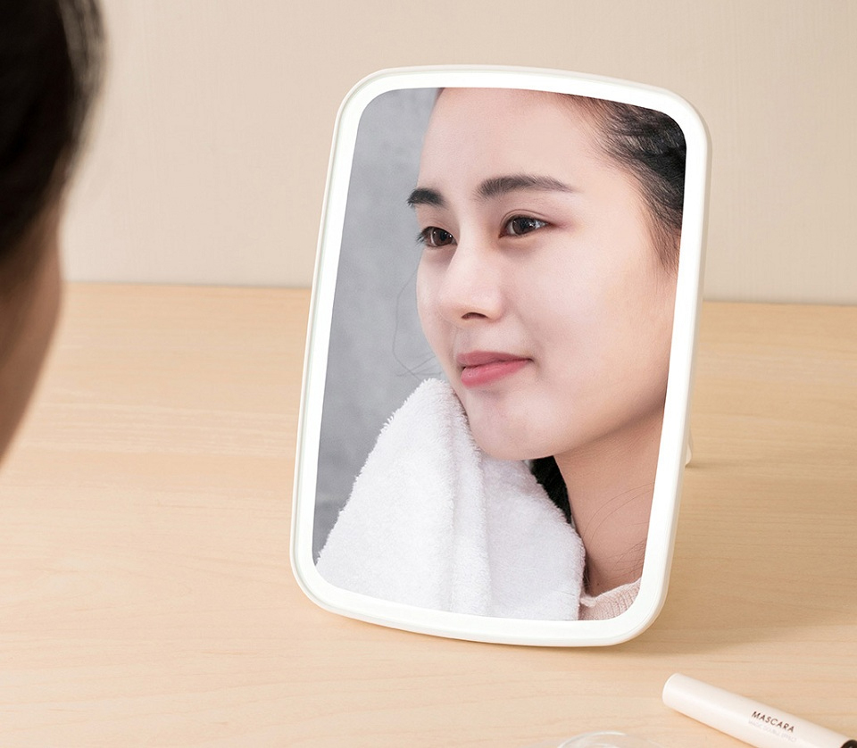 Xiaomi Jordan Judy LED Makeup Mirror with 5X mirror (NV663) робота підсвітки